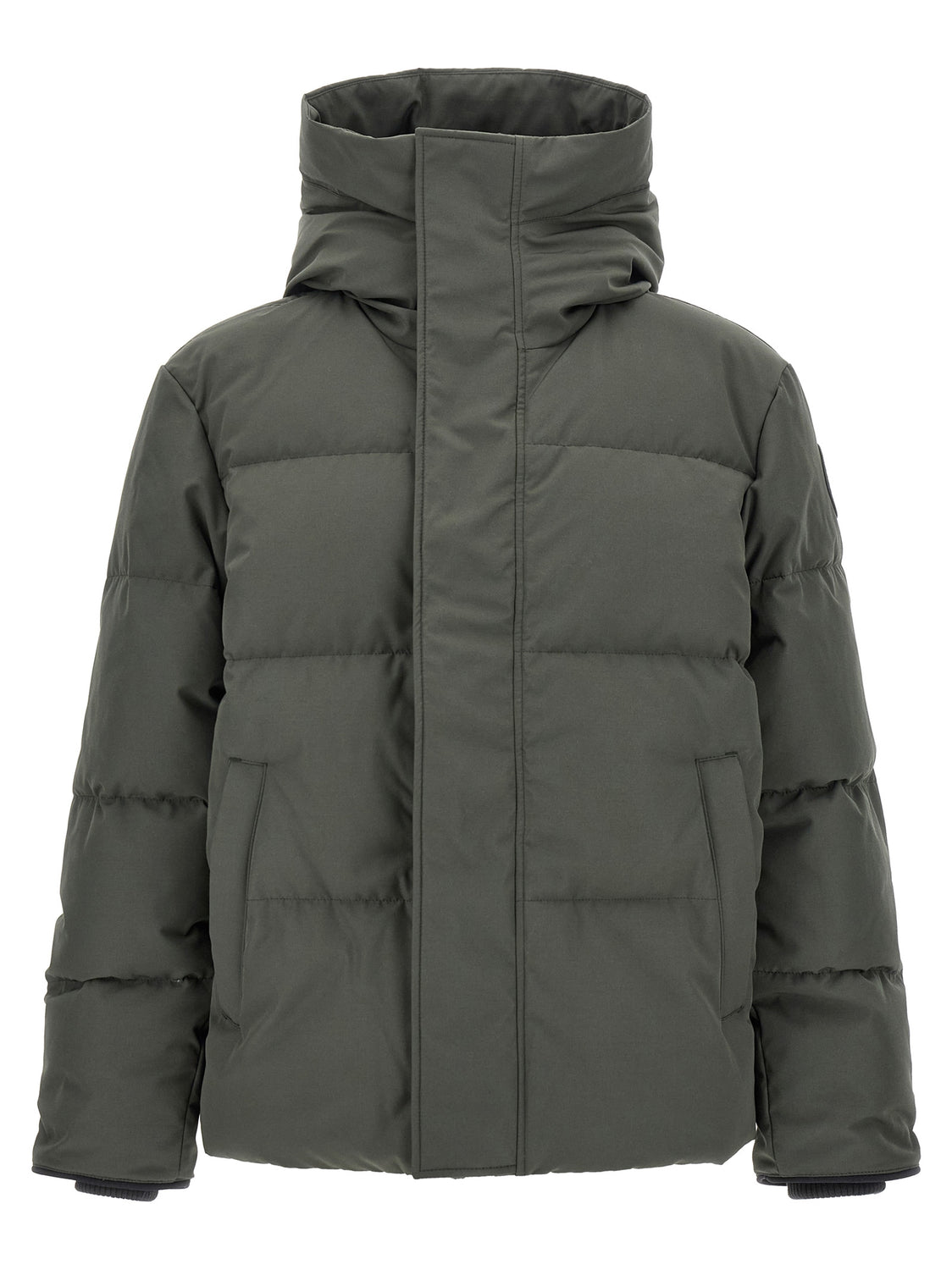 Bicolor Polyester Parka