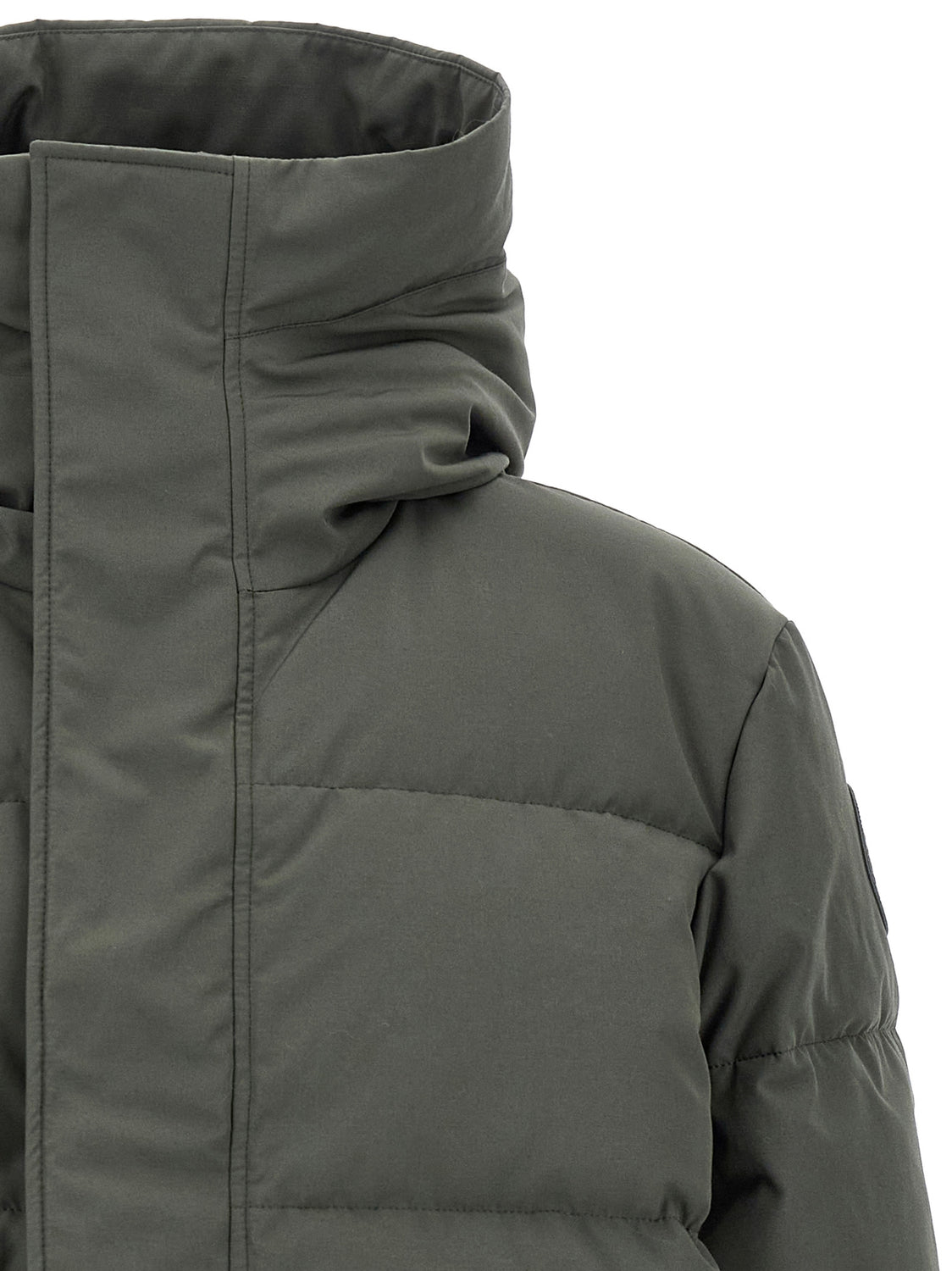 Bicolor Polyester Parka