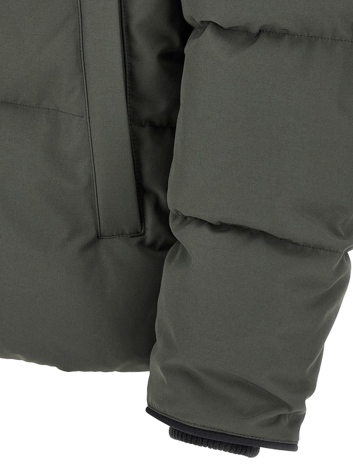 Bicolor Polyester Parka