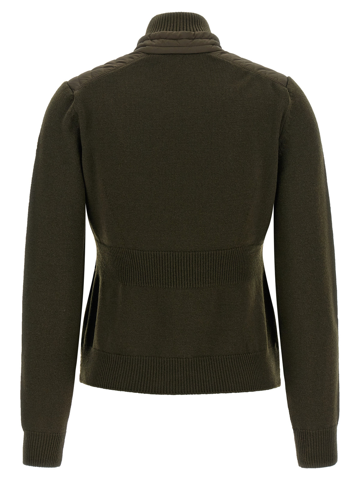 Bicolor Polyamide Cardigan