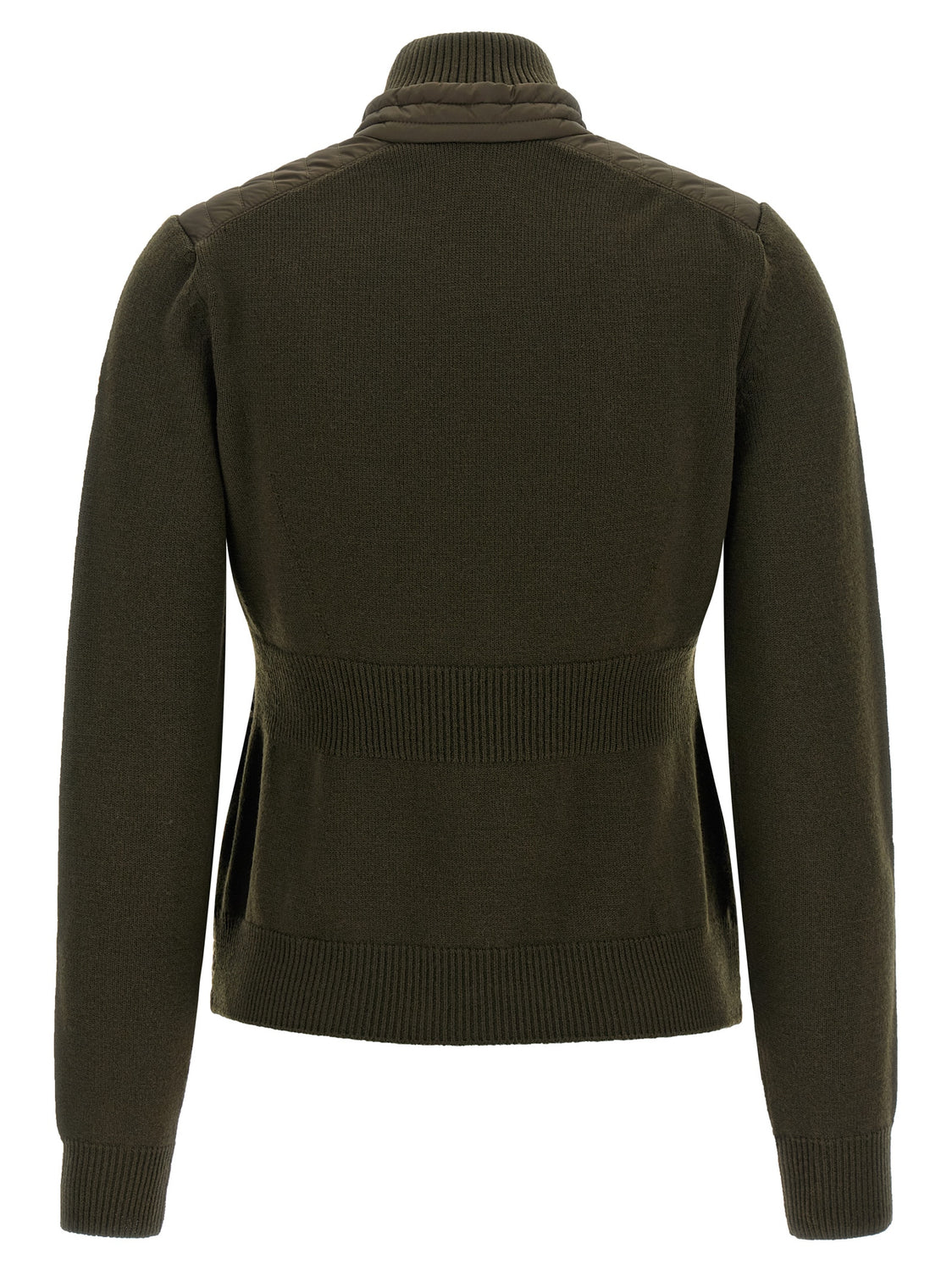 Bicolor Polyamide Cardigan