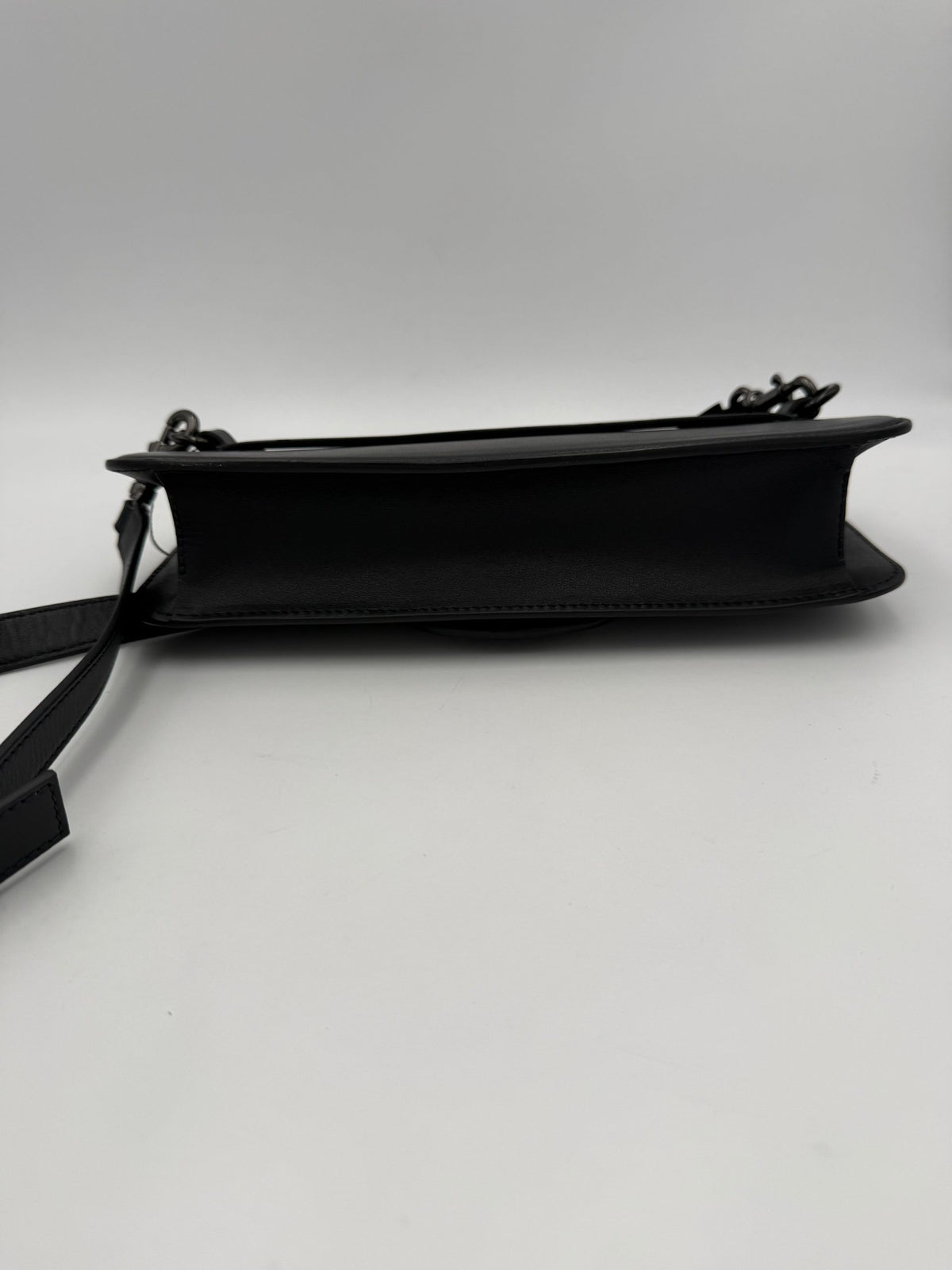 Bicolor Leather Handbag
