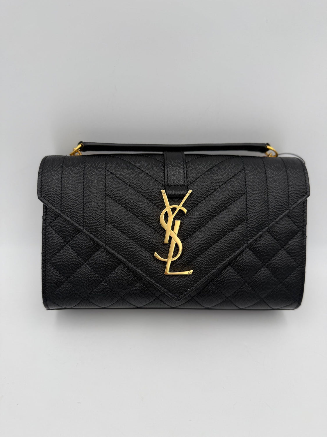 Bicolor Leather Handbag