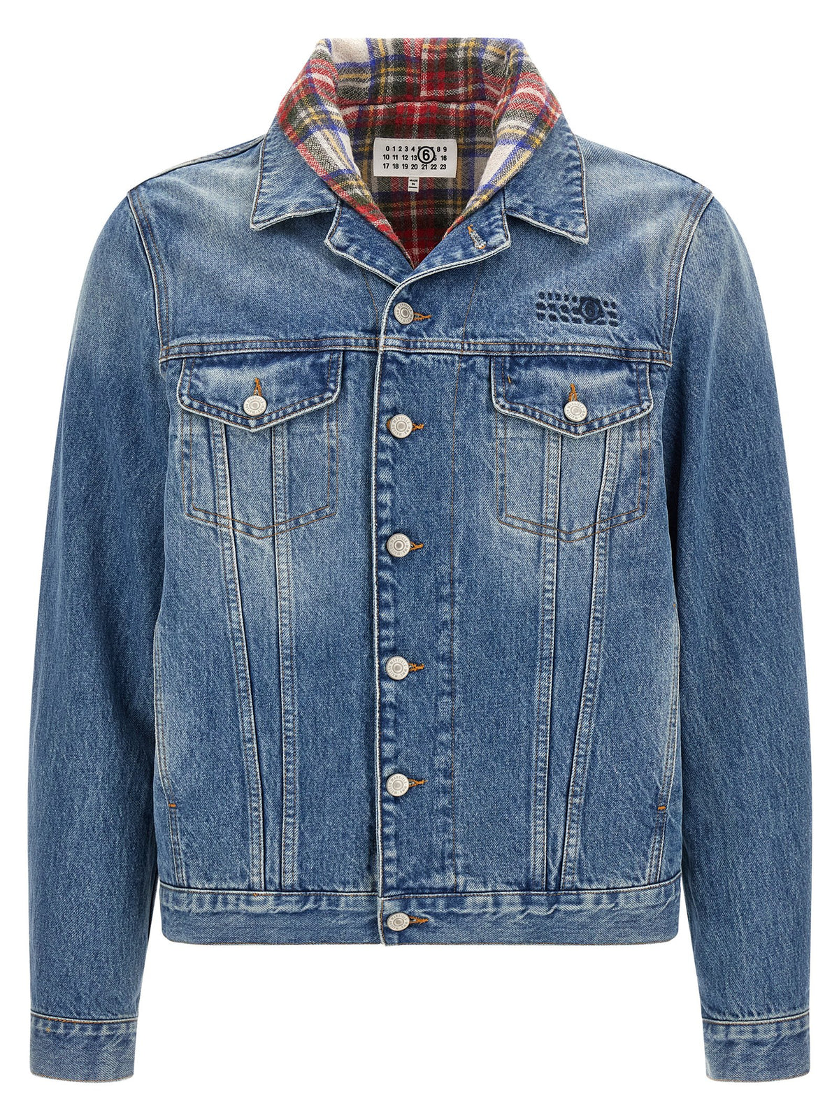 Blue Cotton Denim Jacket