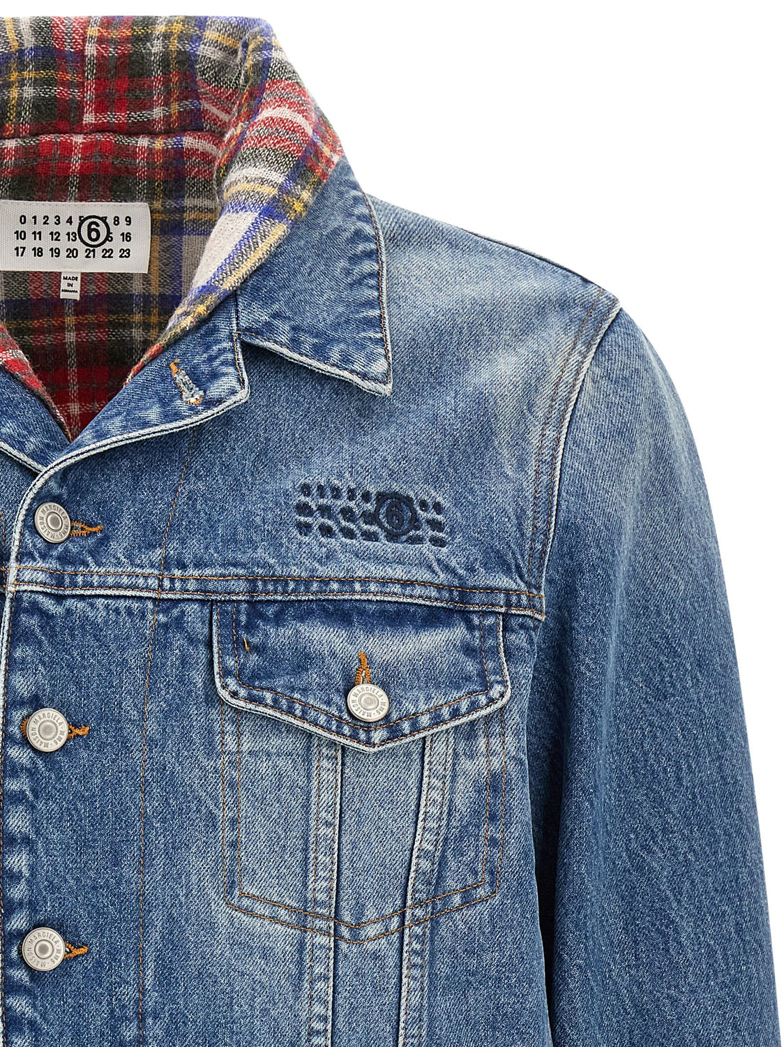 Blue Cotton Denim Jacket