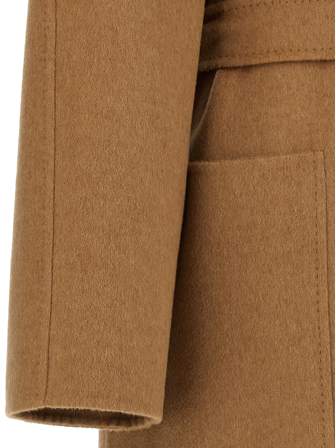 Beige Camel Hair  Coat