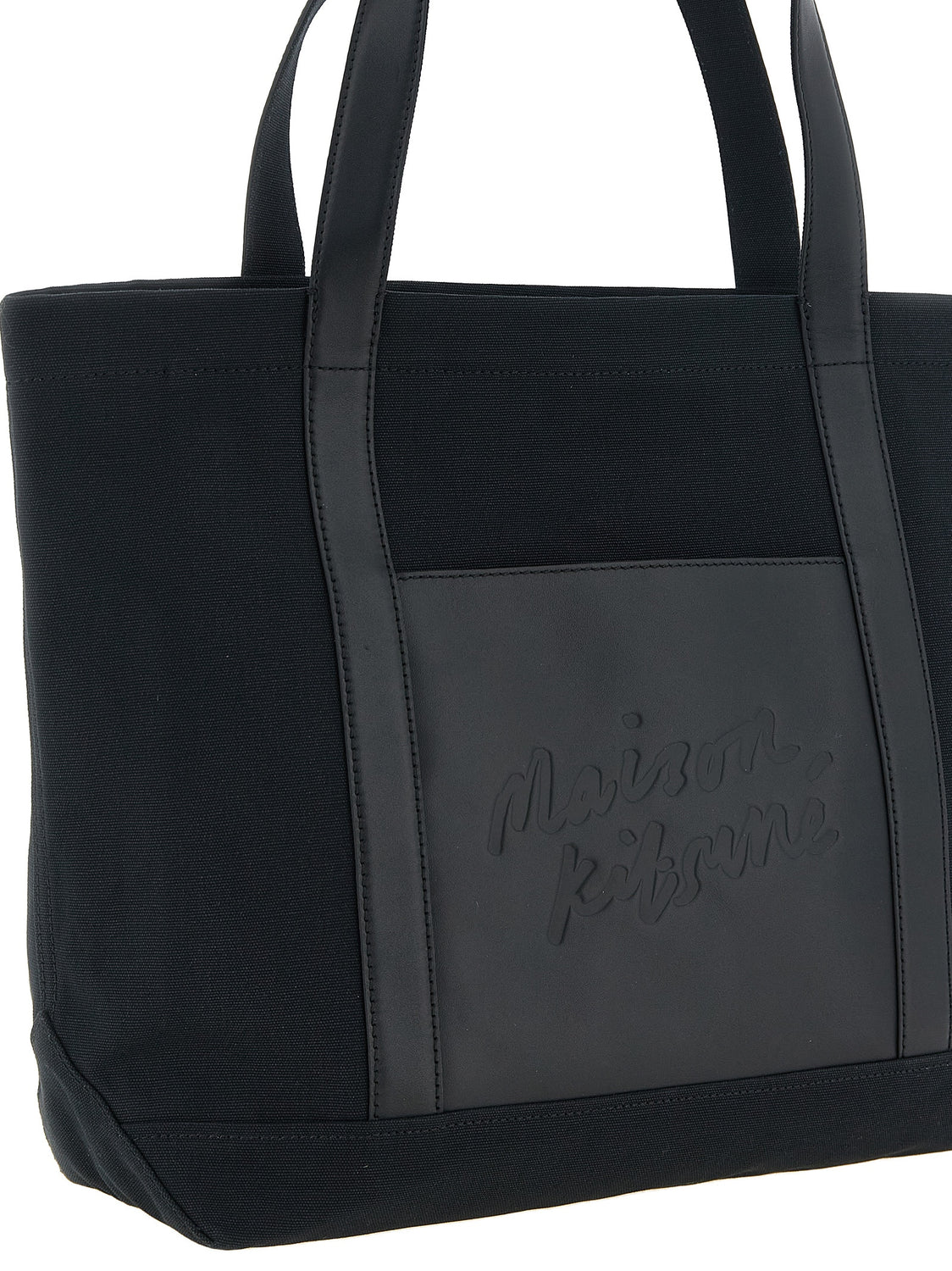 Black Cotton Tote Bag