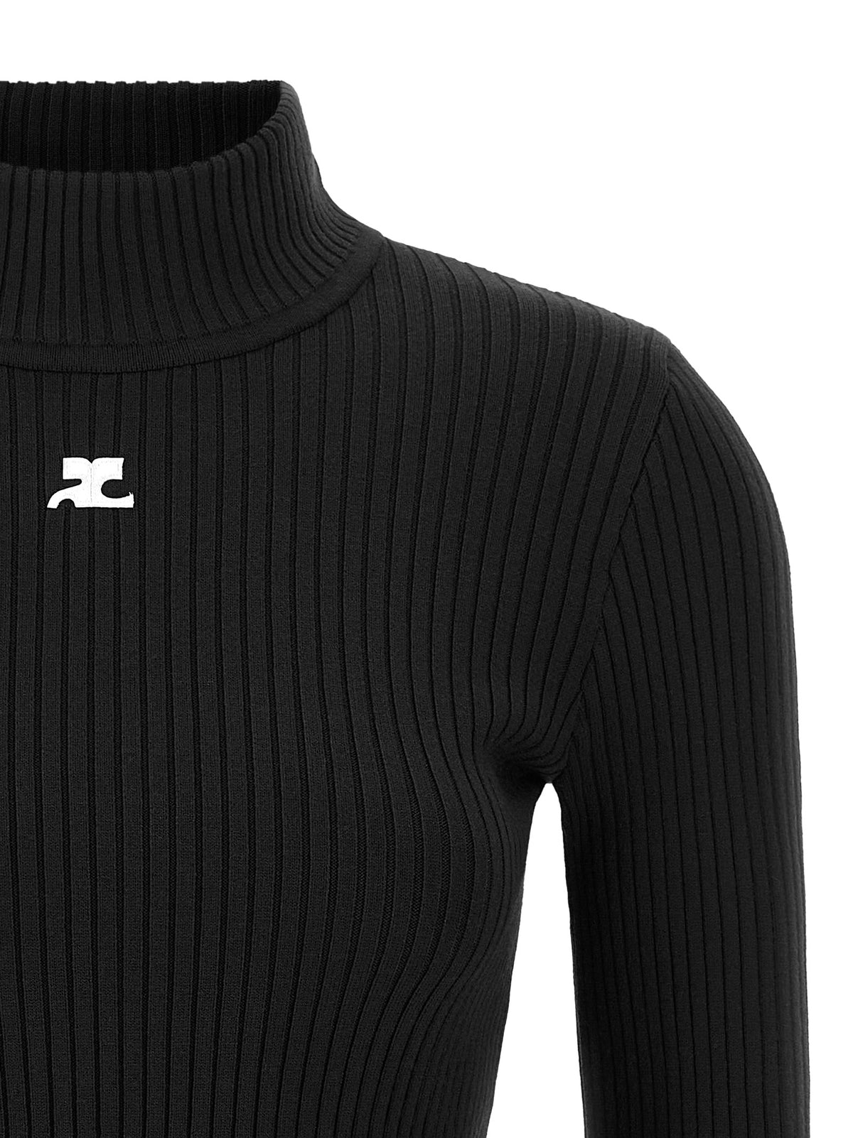 Black Viscose Cardigan