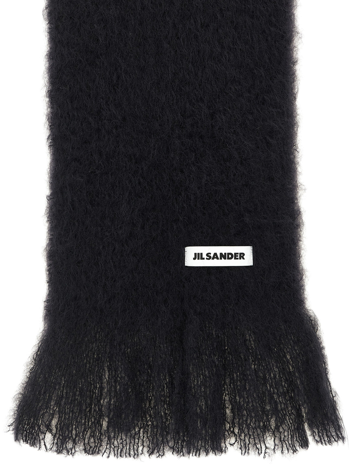 Black Wool Scarf
