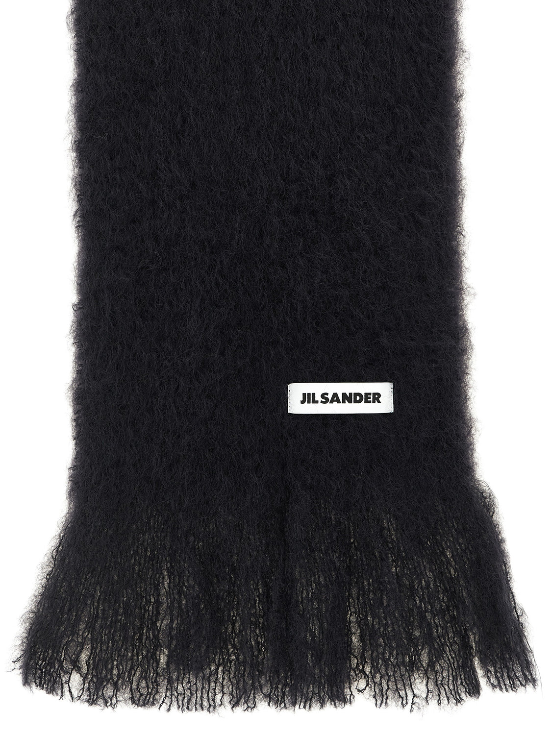 Black Wool Scarf