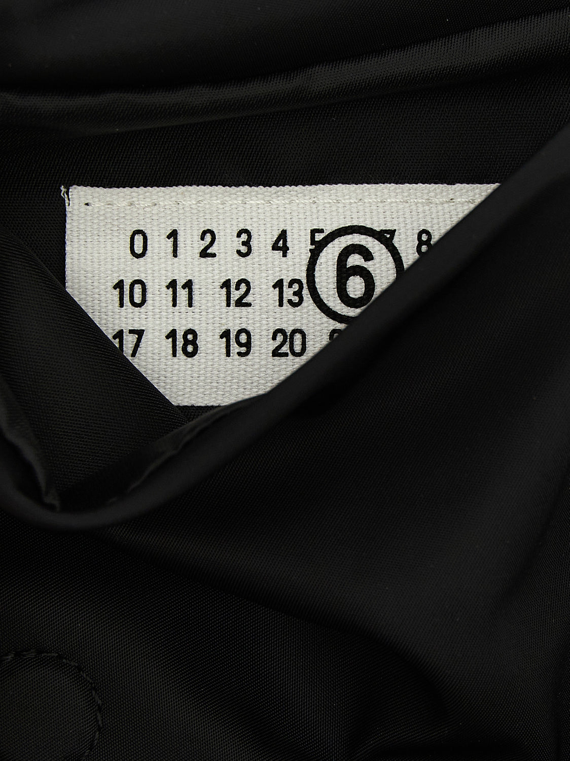 Black Polyamide Crossbody Bag