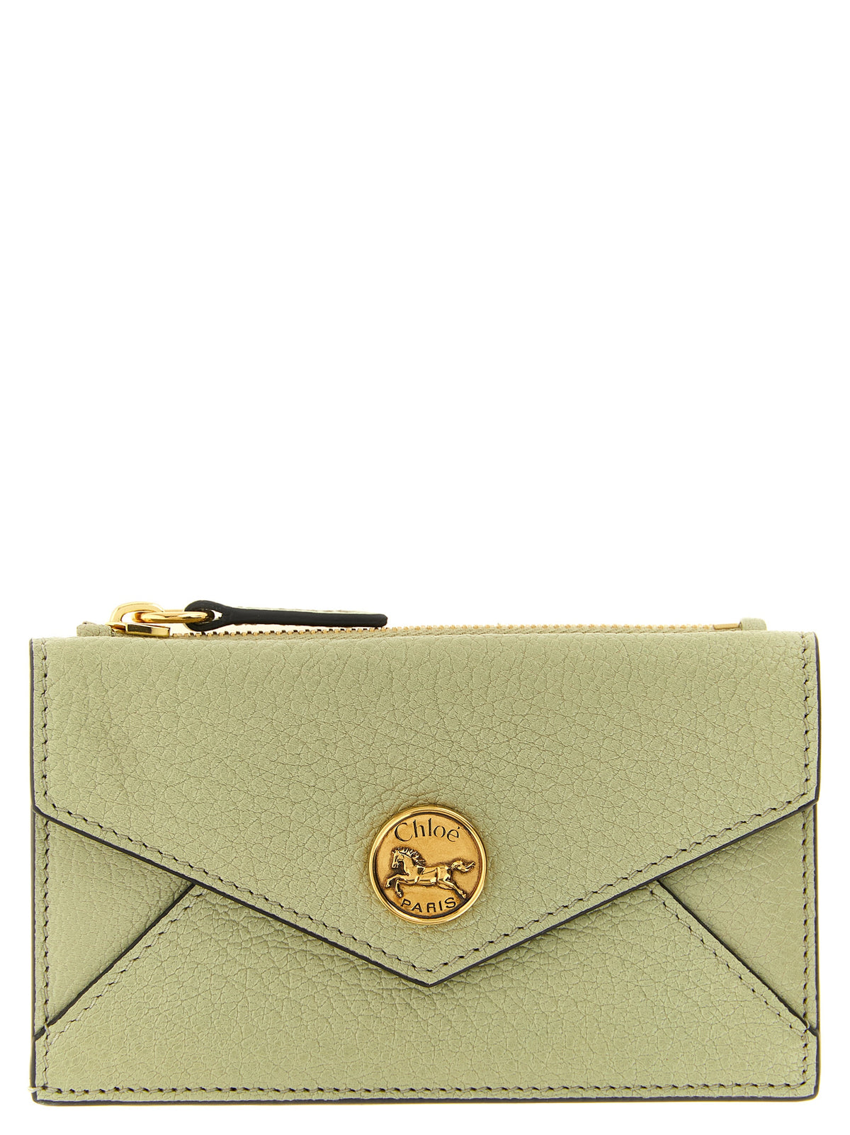 Bicolor Goatskin Cardholder