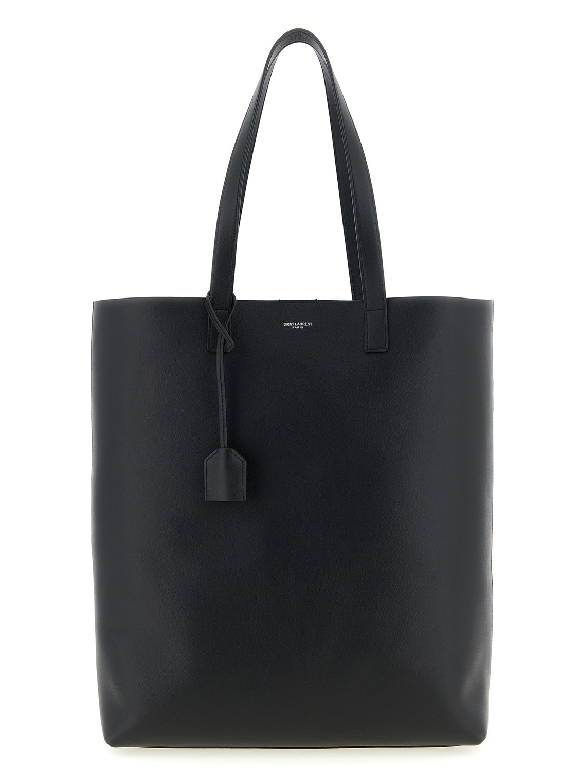 Black Calfskin Tote Bag