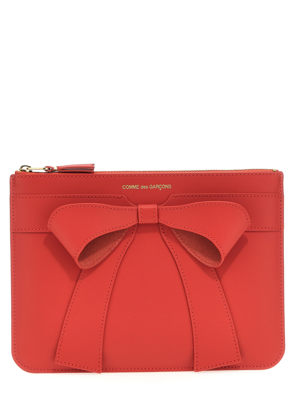 Red Cowhide Cardholder