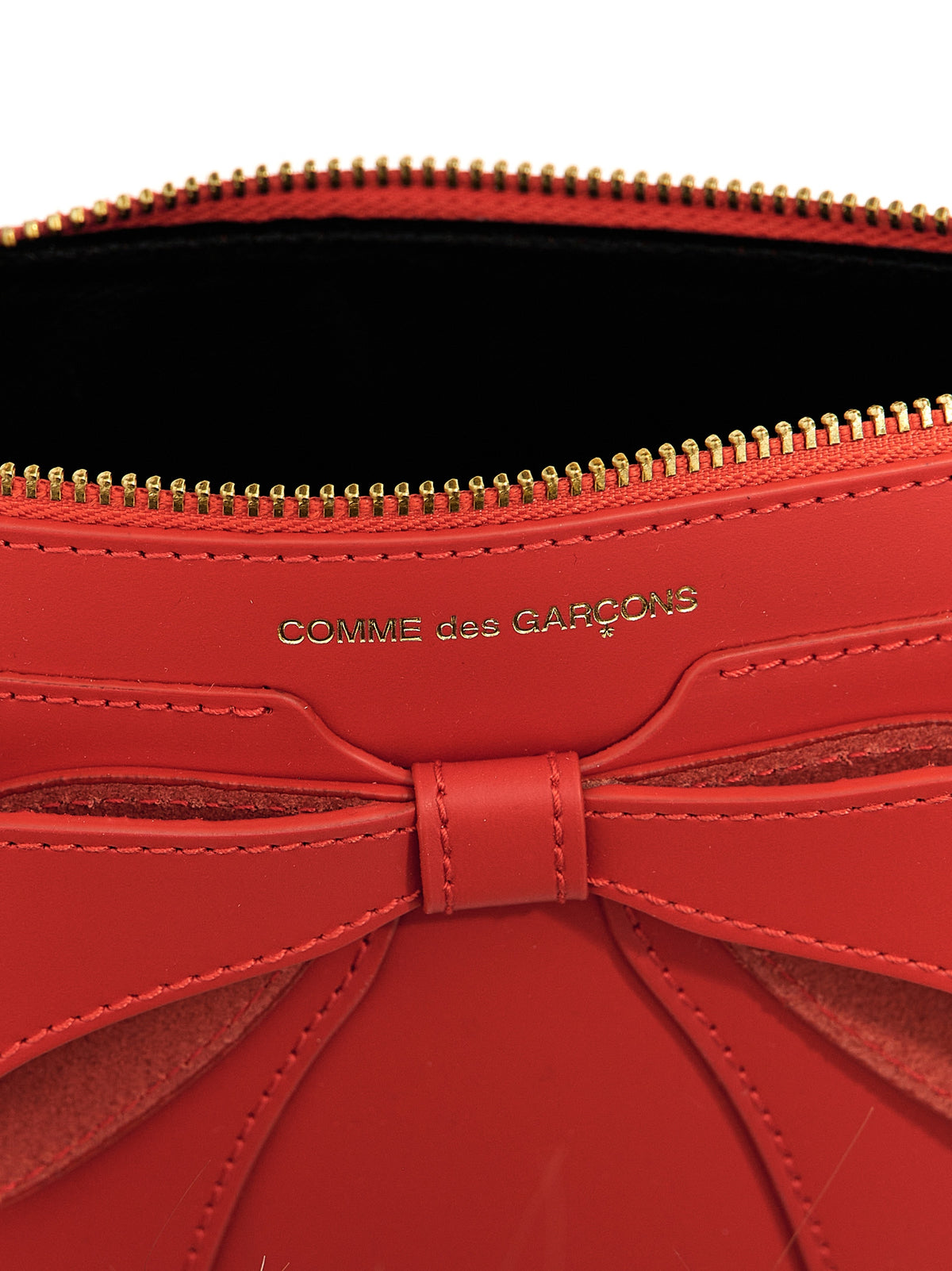 Red Cowhide Cardholder