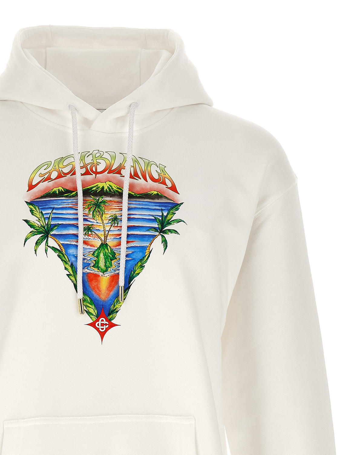 White Organic Cotton Sweatshirt