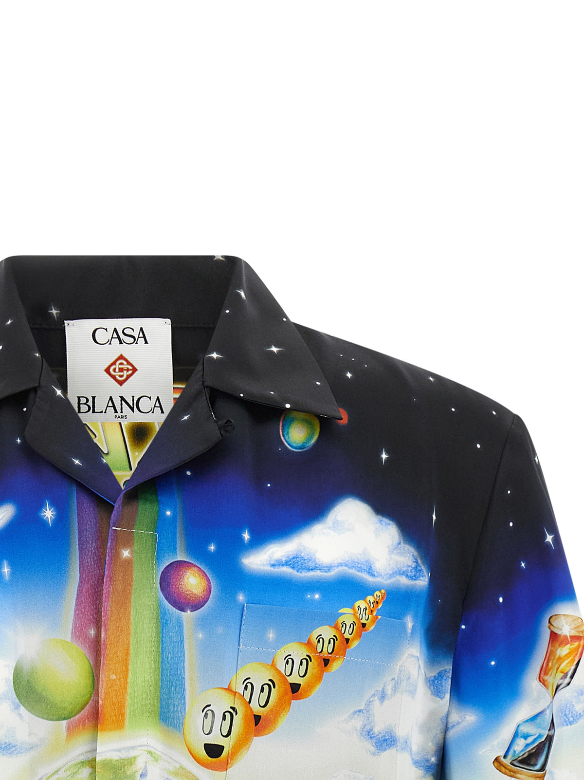 Multicolor Silk Blouse