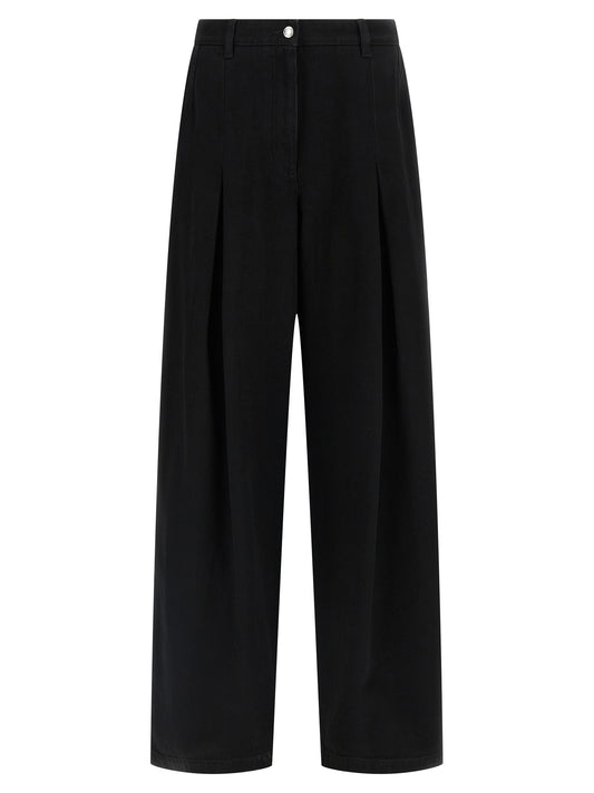 Black Cotton Jeans Denim