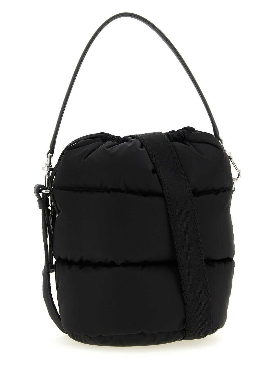 Black Polyamide Handbag