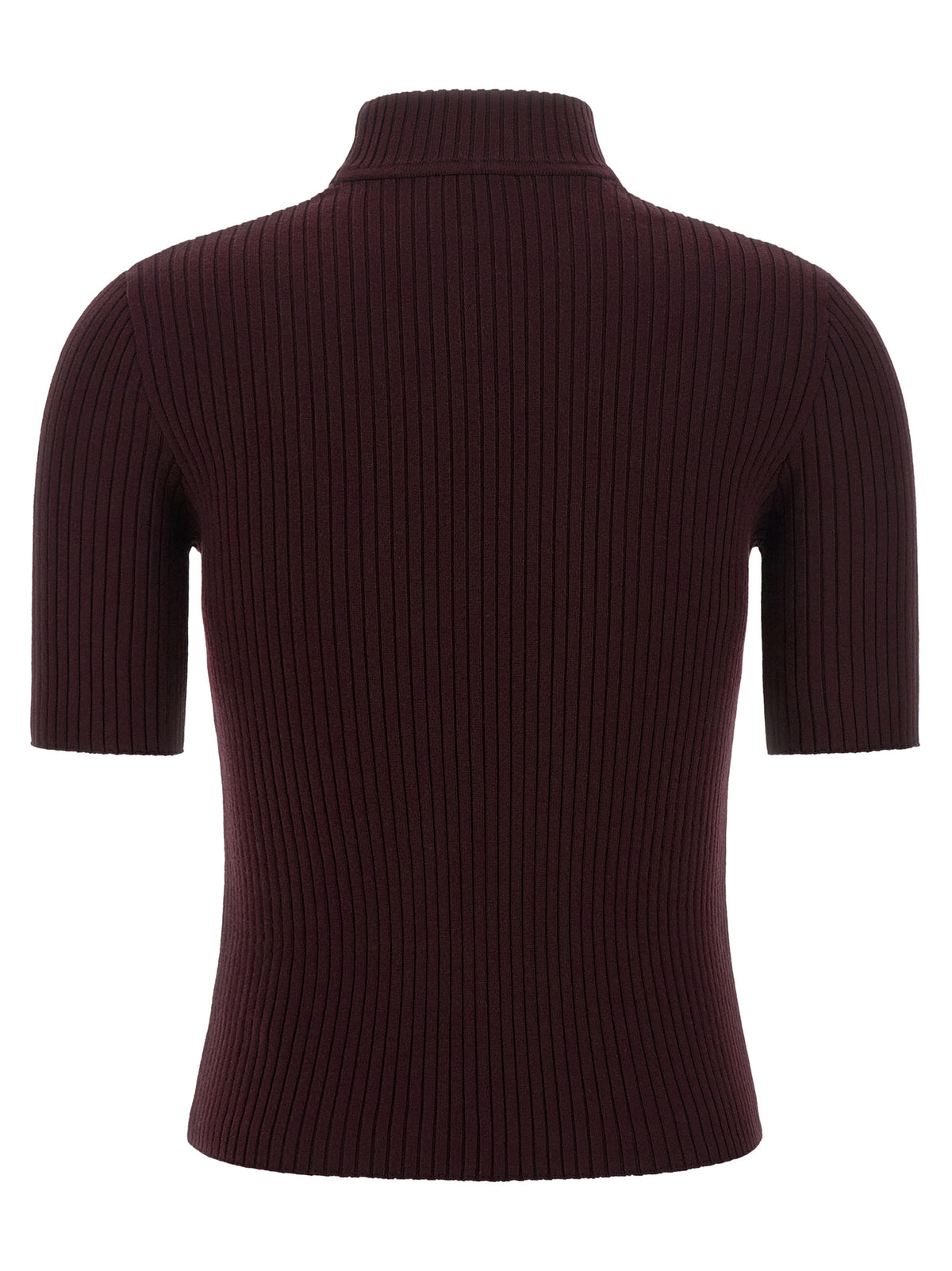 Bordeaux Viscose Sweatshirt