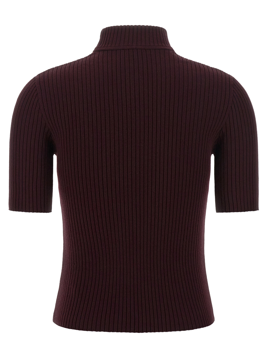 Bordeaux Viscose Sweatshirt