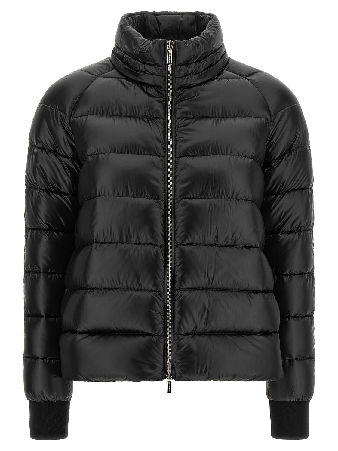 Black Wool Shell Jacket