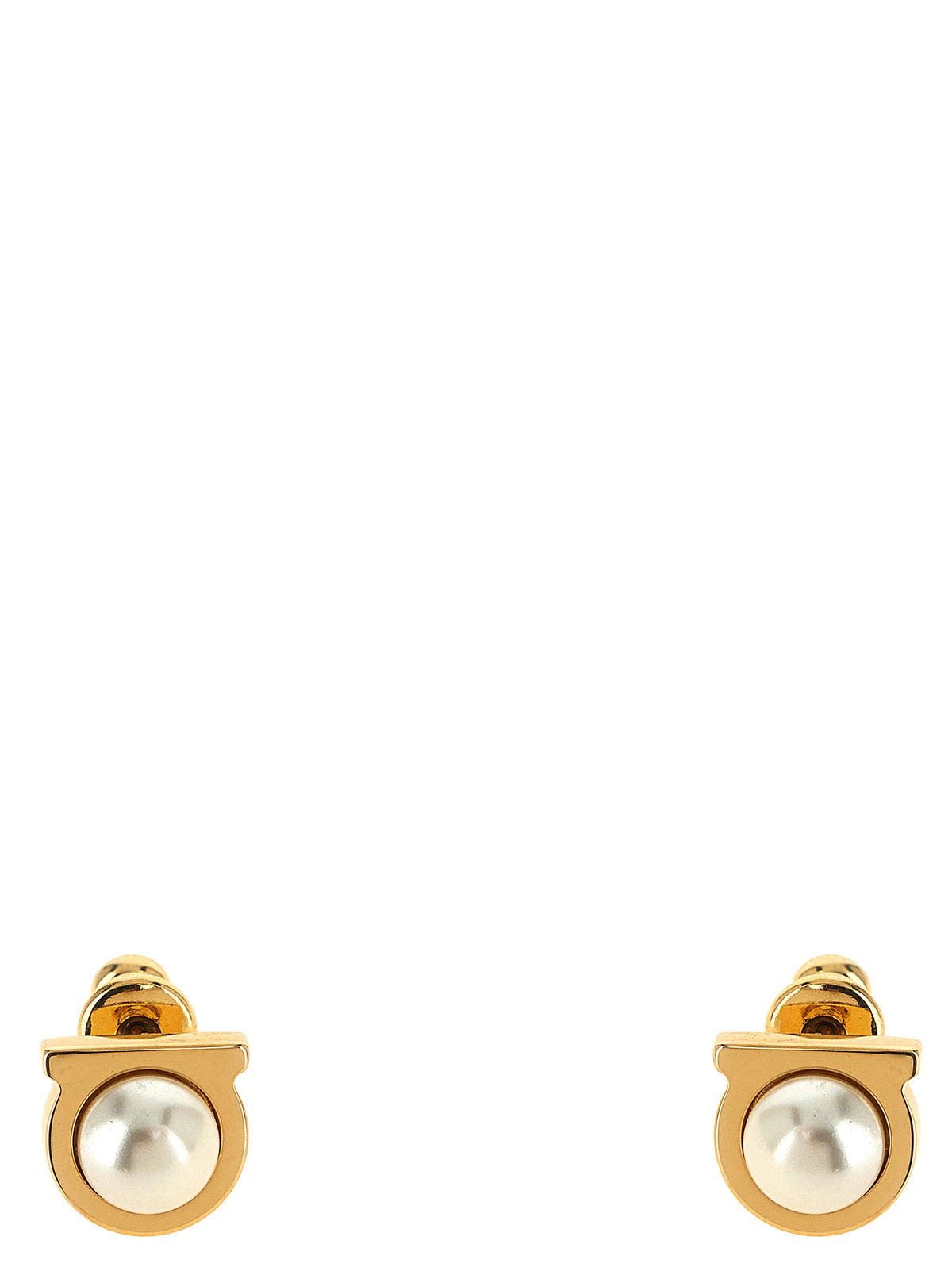 Gold Brass Earrings