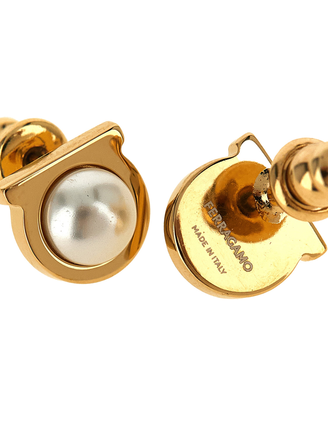 Gold Brass Earrings