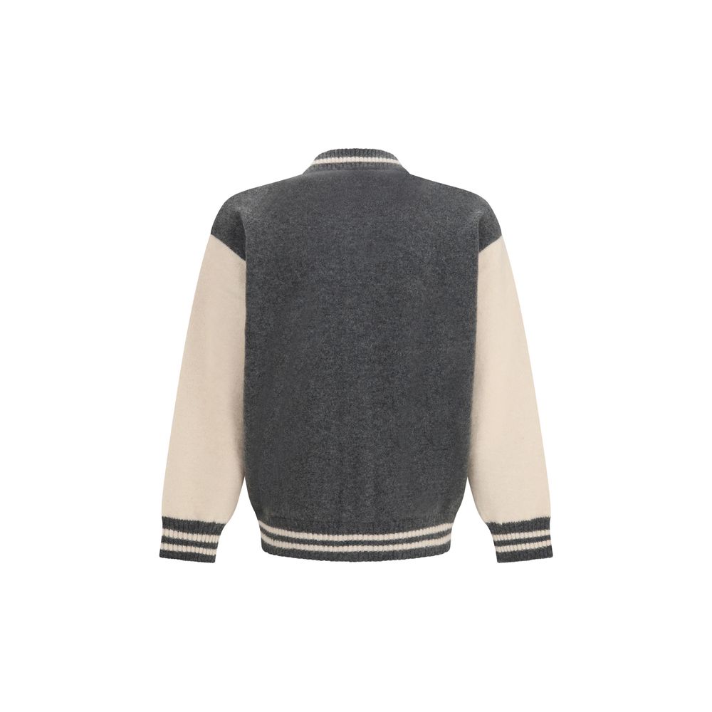 Multicolor Cashmere Bomber
