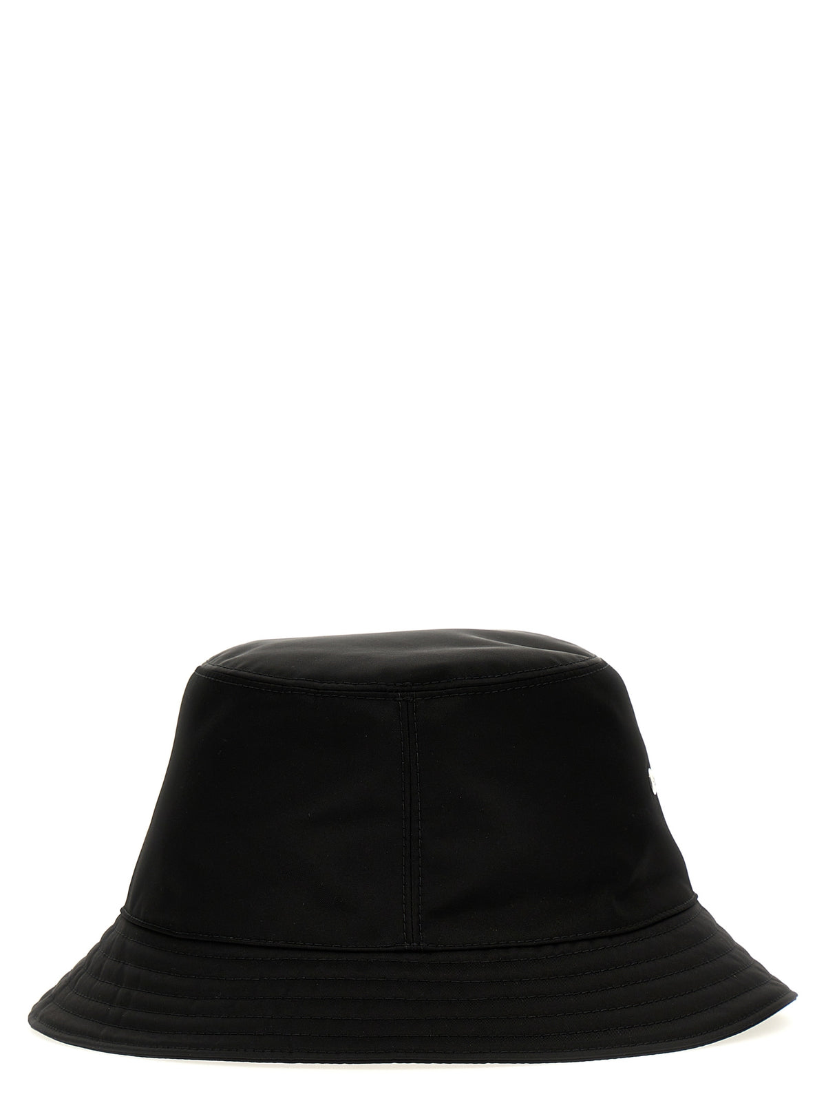 Black Polyamide Bucket Hat