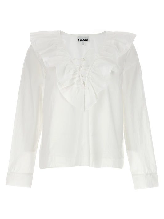 White Cotton Blouse