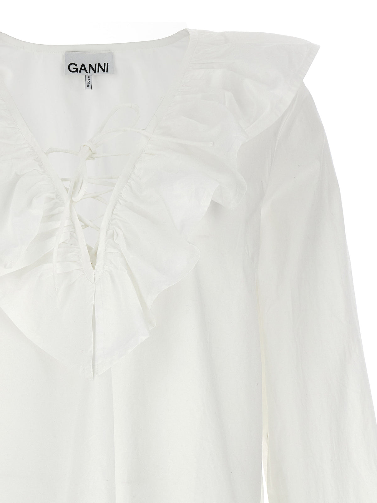 White Cotton Blouse
