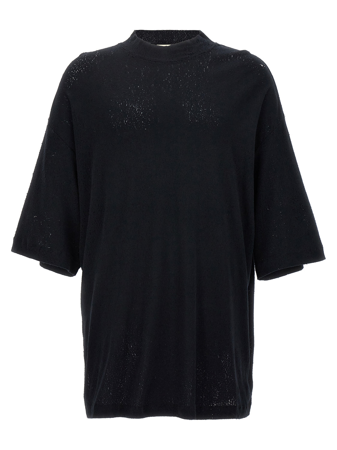 Black Cotton T-Shirt