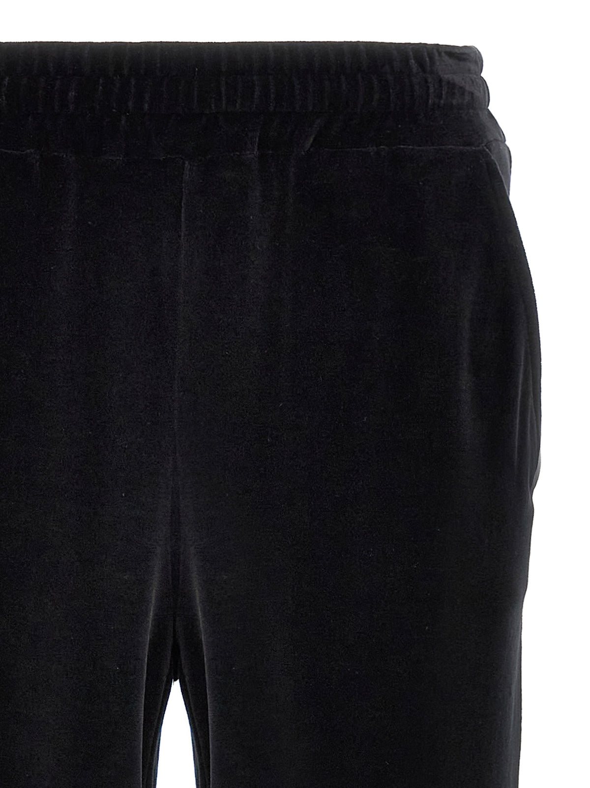 Black Cotton Joggers (Workout Pants)