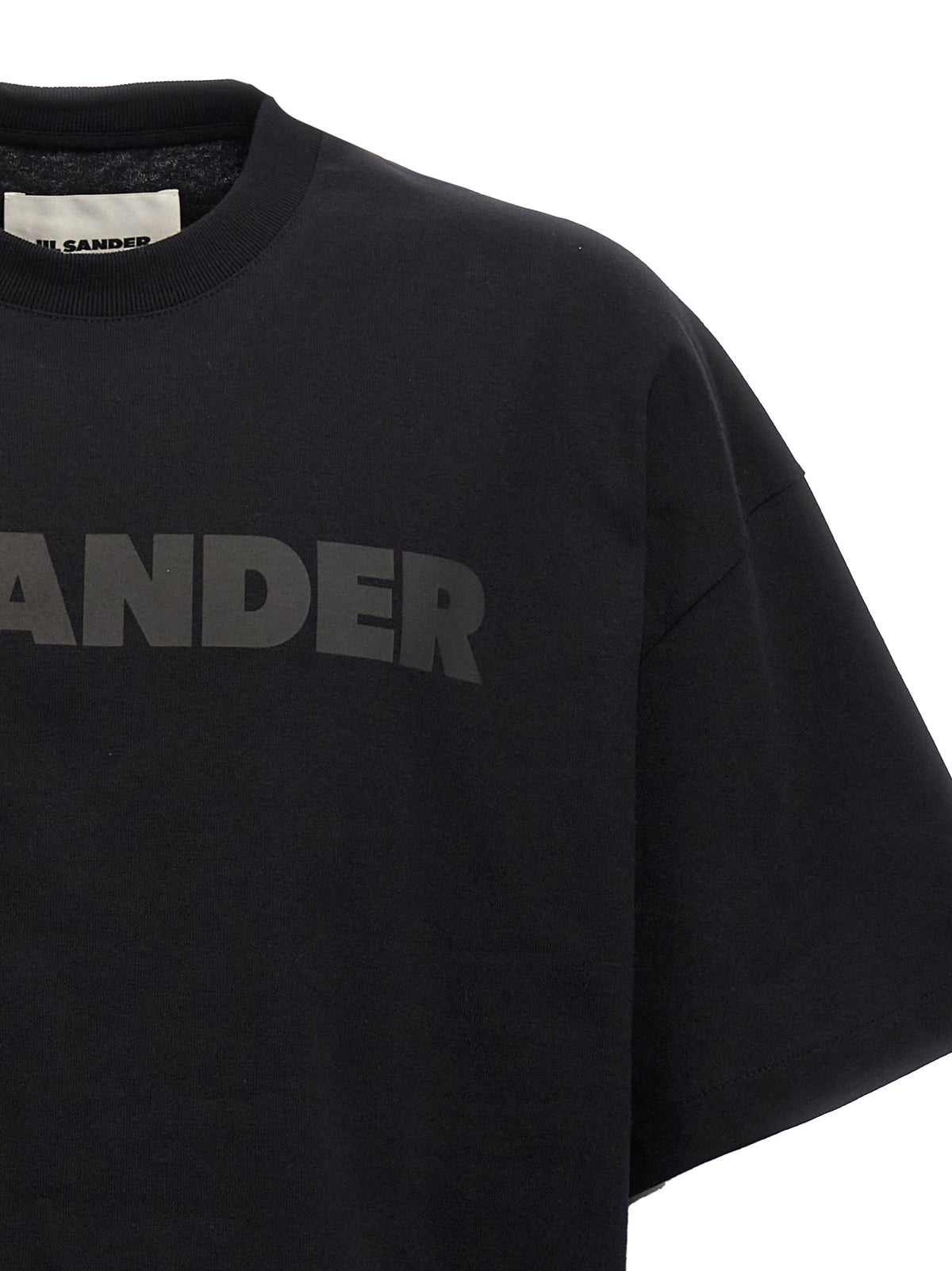 Black Cotton T-Shirt