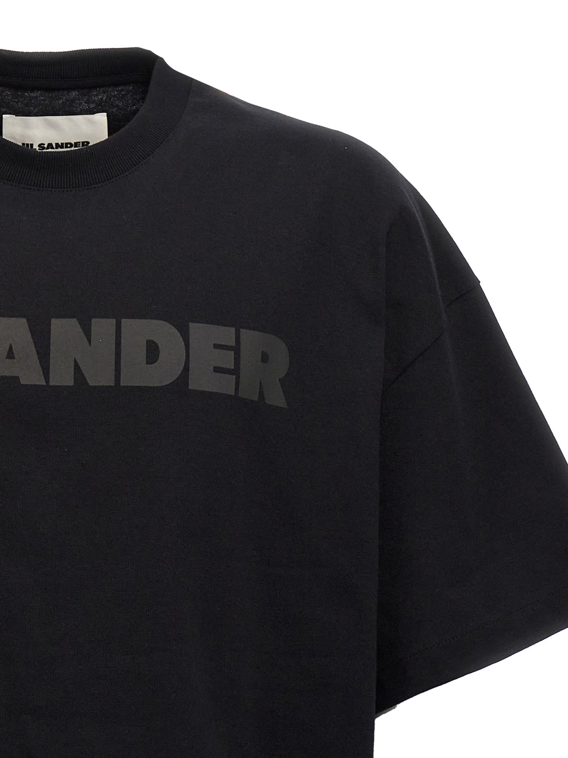 Black Cotton T-Shirt