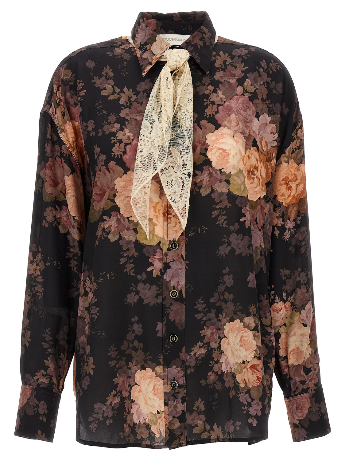 Multicolor Silk Blouse