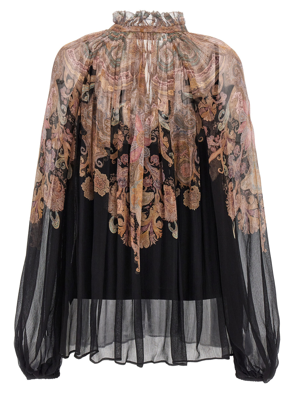 Multicolor Viscose Blouse