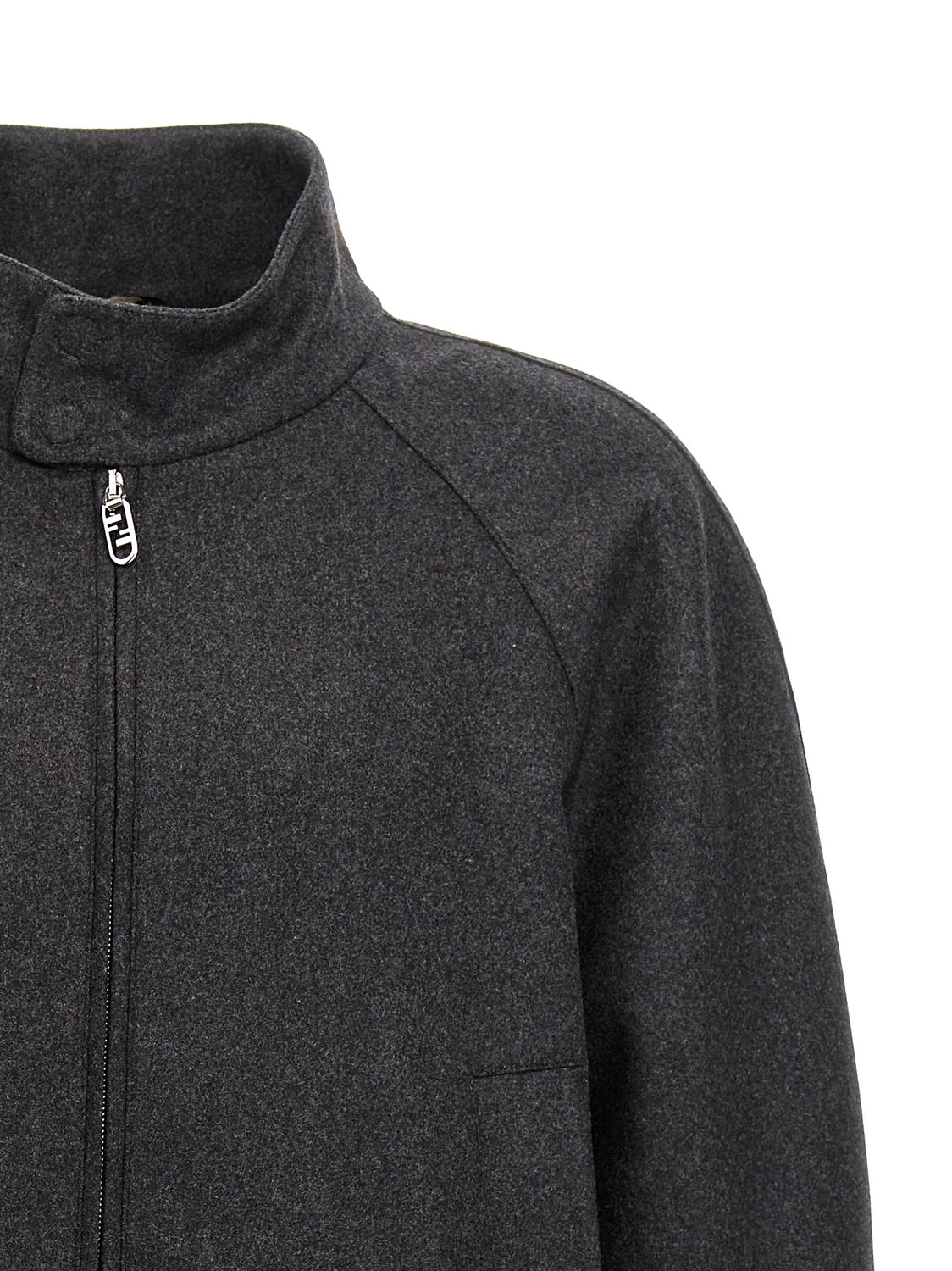 Gray Cashmere Jacket