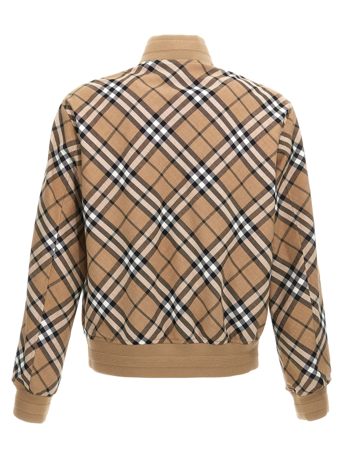 Multicolor Polyester Bomber