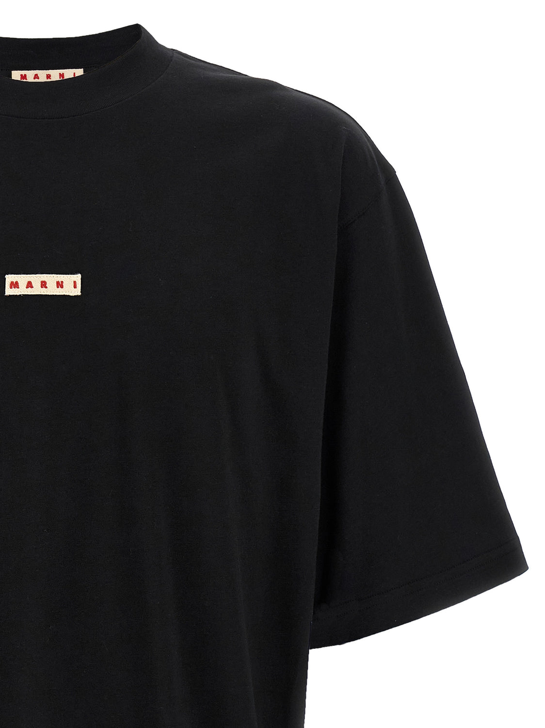 Black Cotton T-Shirt