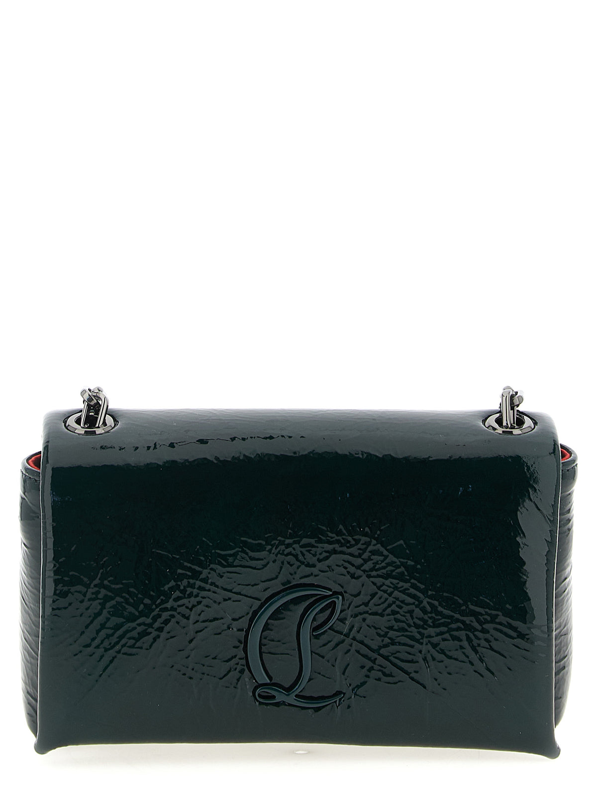 Bicolor Calfskin Crossbody Bag