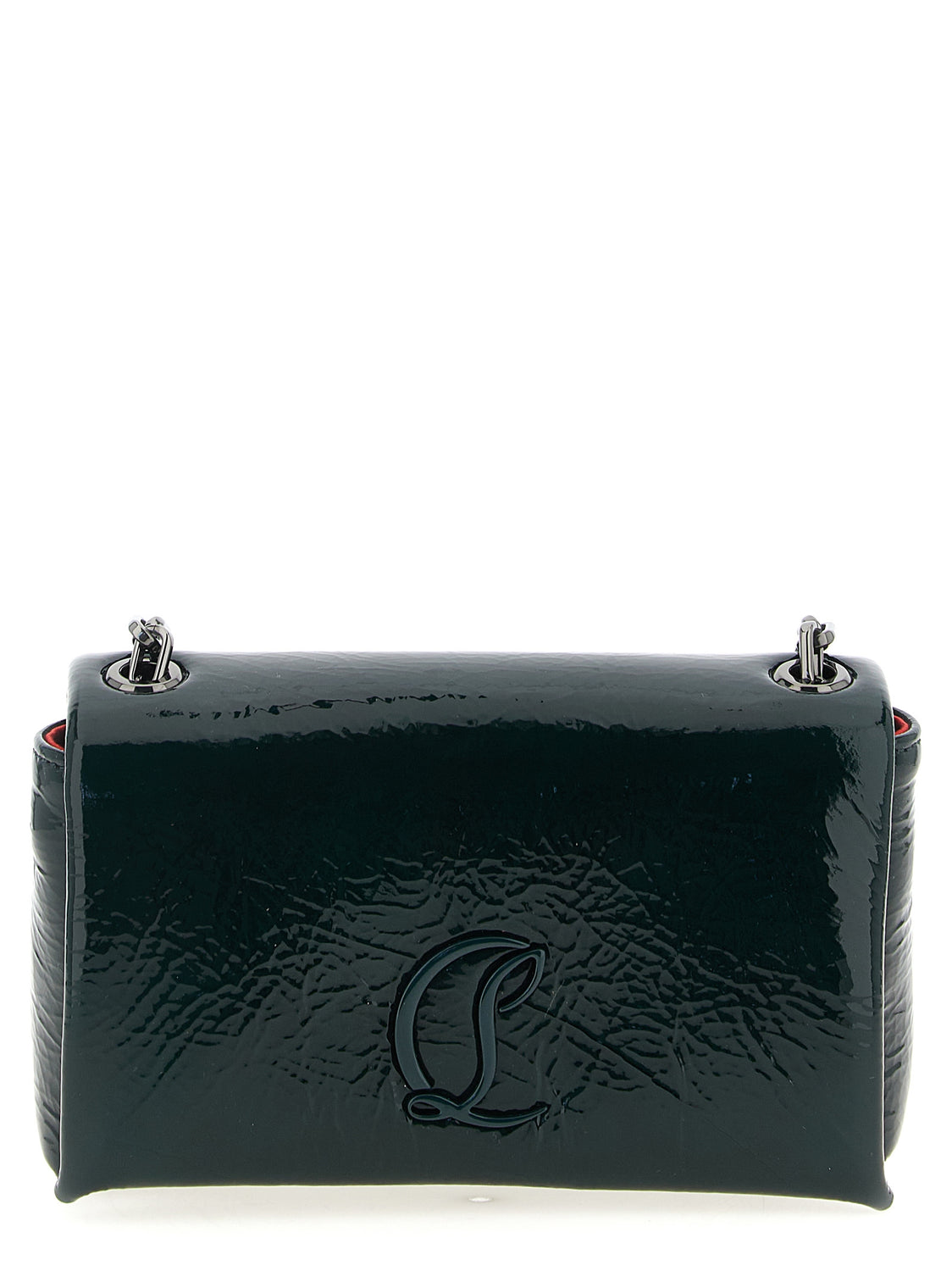 Bicolor Calfskin Crossbody Bag