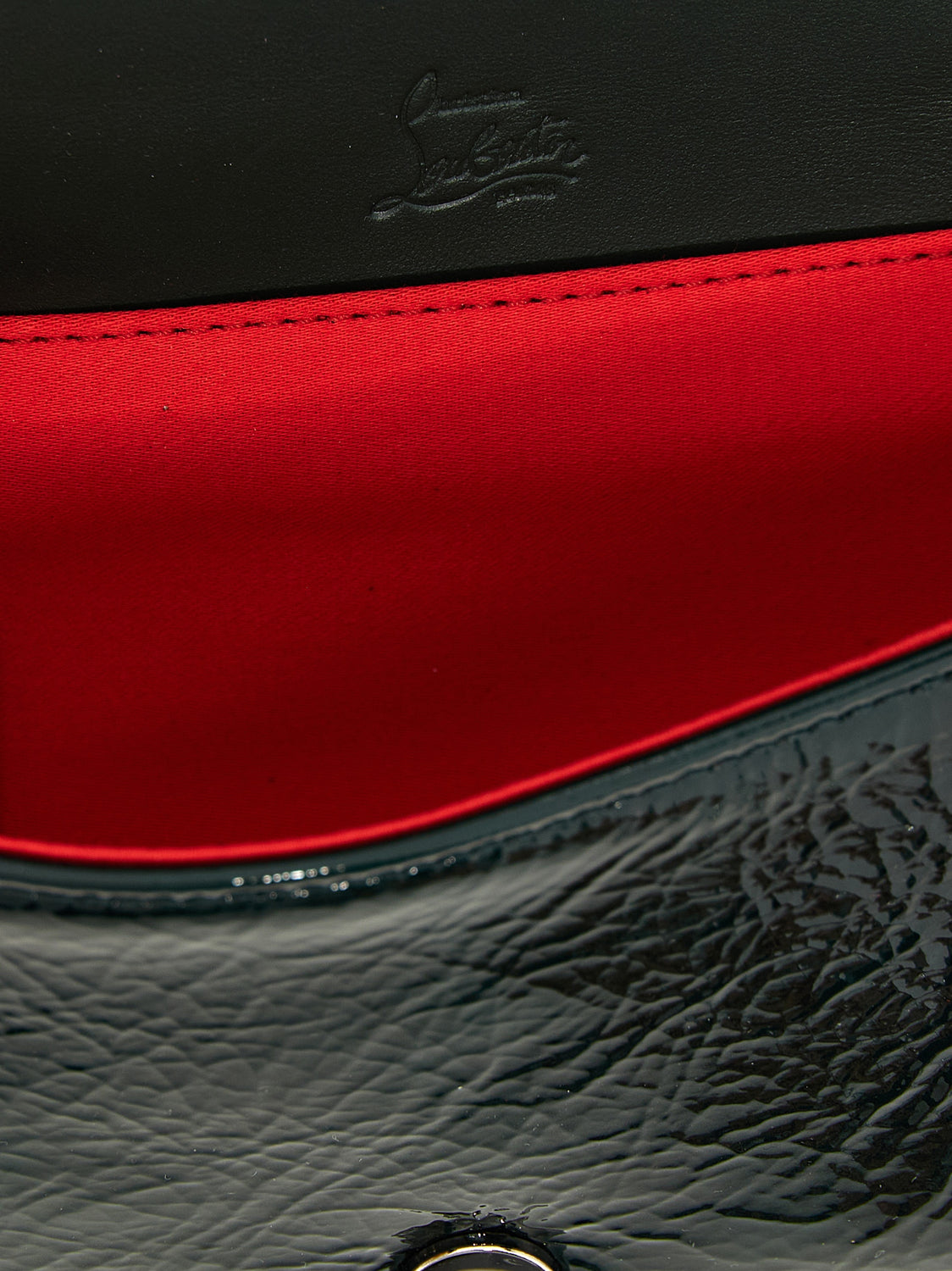 Bicolor Calfskin Crossbody Bag