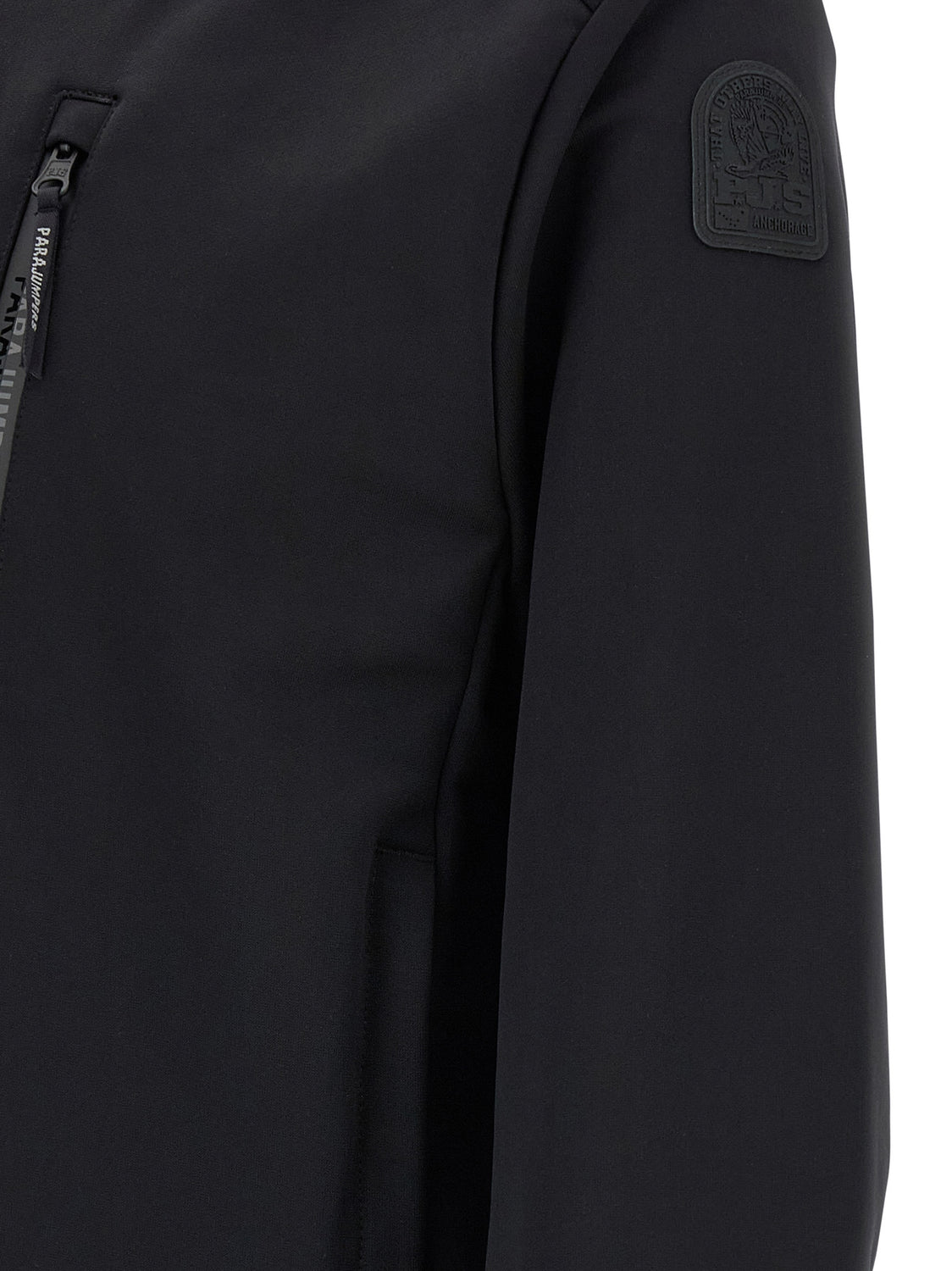 Black Polyester Sweatshirt