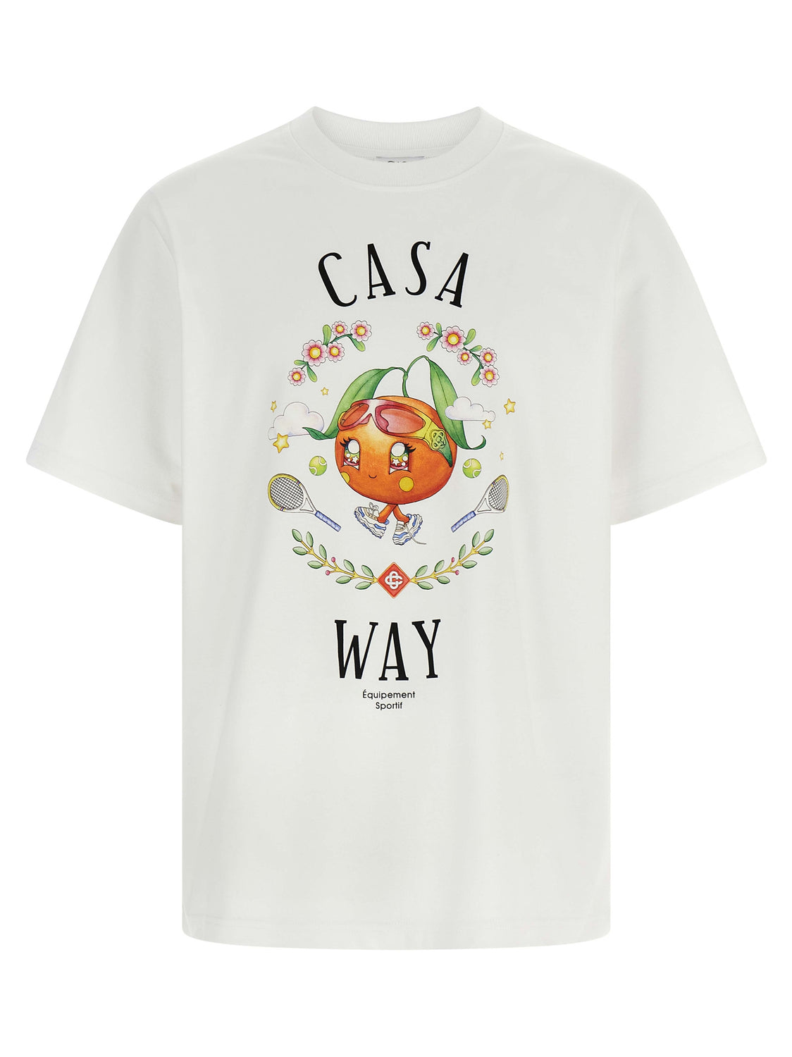 White Organic Cotton Sportswear