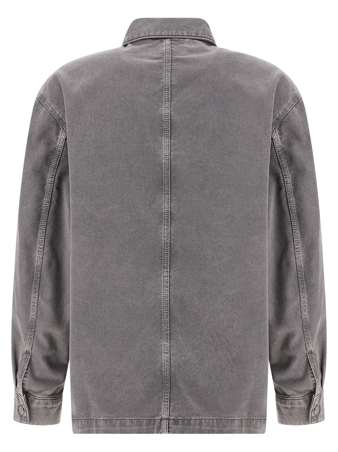 Gray Cotton Blouse