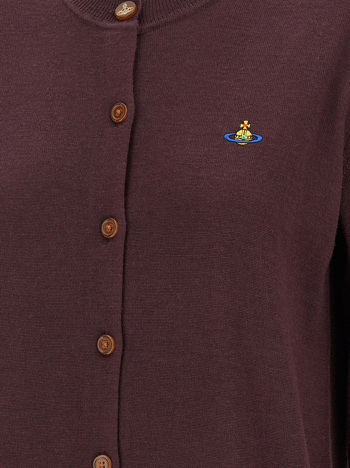 Bordeaux Wool Cardigan