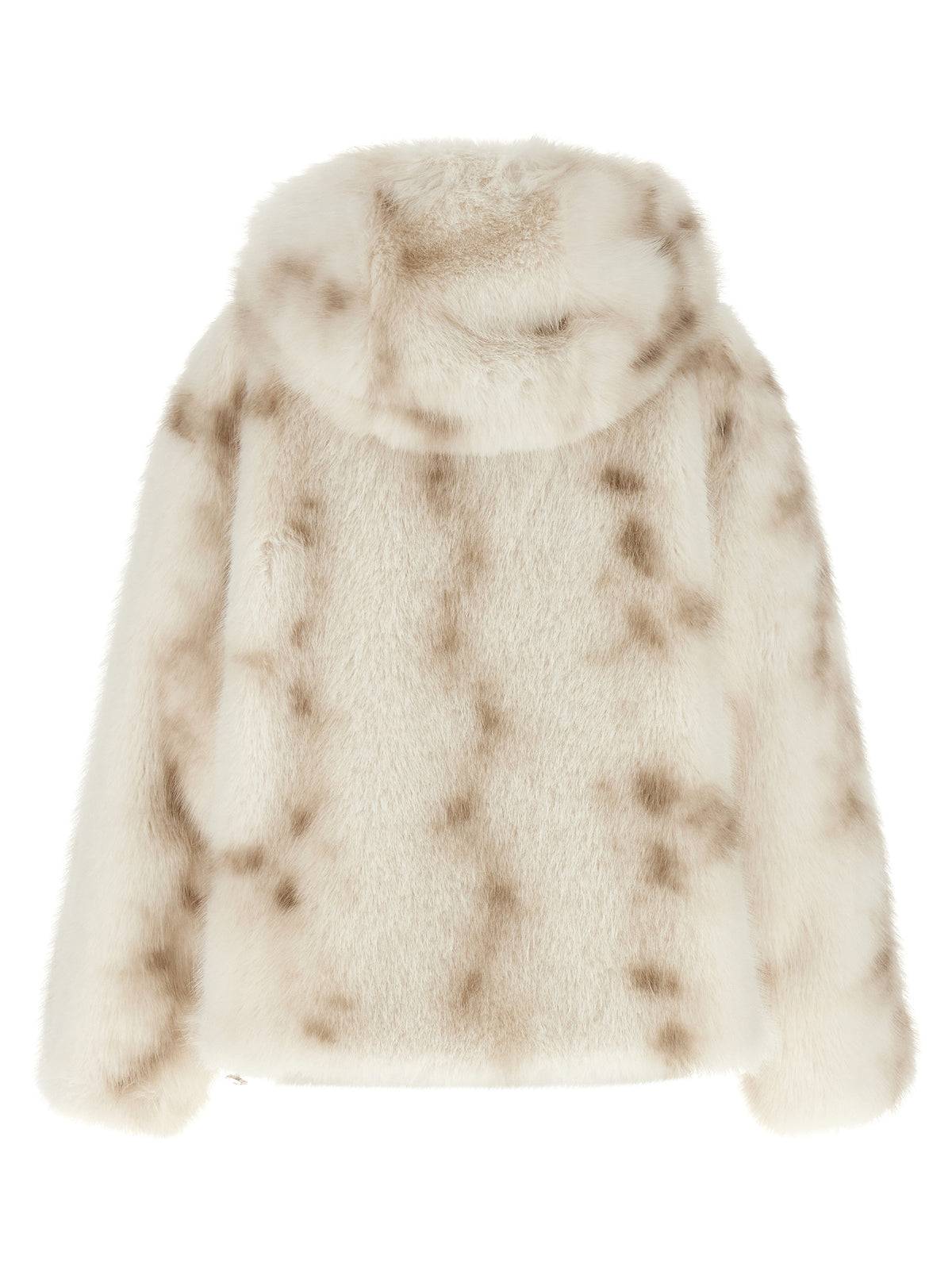 Beige Polyester Bomber