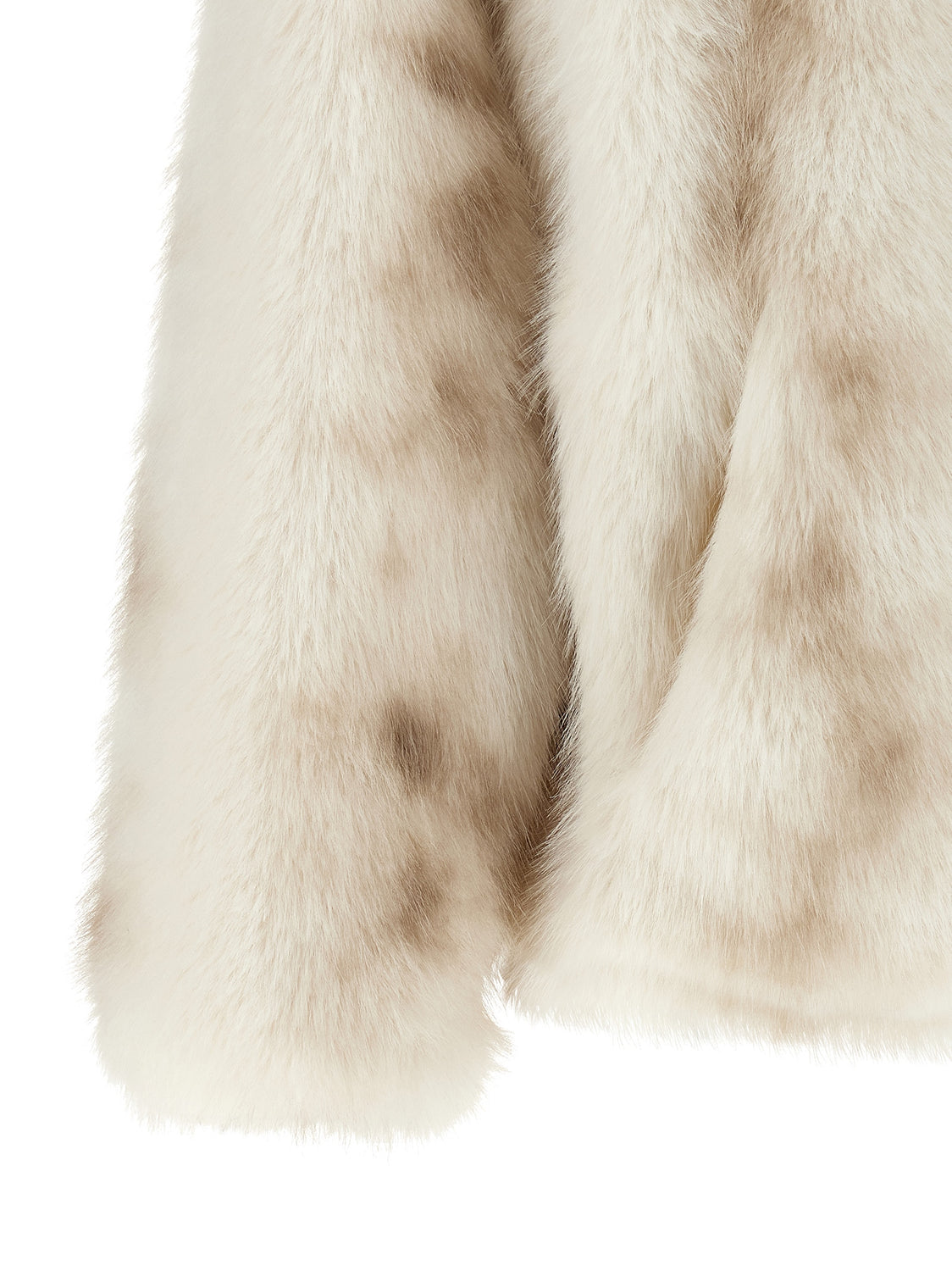 Beige Polyester Bomber